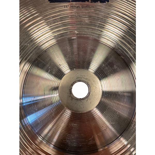 Used MEINL 14in HCS Hi Hat Pair Cymbal