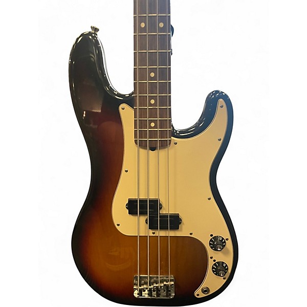 Used 2004 Fender American Professional II Precision Bass Sunburst Electric Bass Guitar
