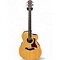 Used Taylor 214CE Deluxe Natural Acoustic Electric Guitar thumbnail
