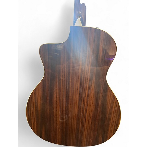 Used Taylor 214CE Deluxe Natural Acoustic Electric Guitar