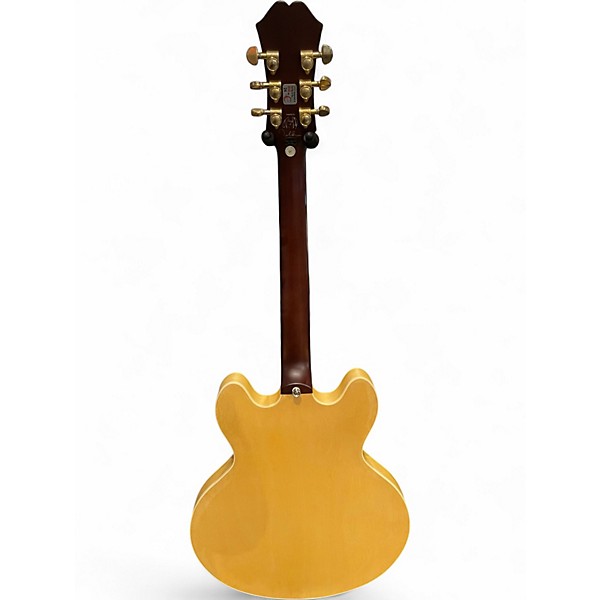 Used Epiphone Inspired By John Lennon Casino Blonde Hollow Body Electric Guitar