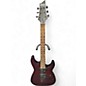 Used Schecter Guitar Research Omen 6 Red Solid Body Electric Guitar thumbnail