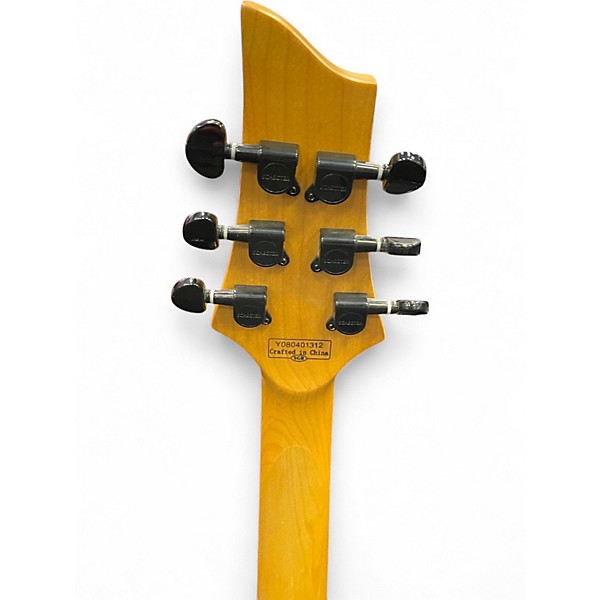 Used Schecter Guitar Research Omen 6 Red Solid Body Electric Guitar