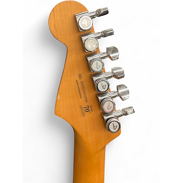 Used Fender Player Plus Stratocaster Pearl White Solid Body Electric Guitar