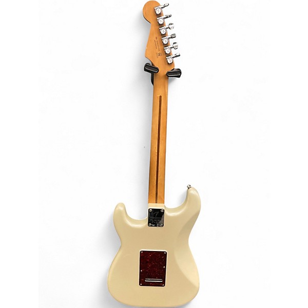 Used Fender Player Plus Stratocaster Pearl White Solid Body Electric Guitar
