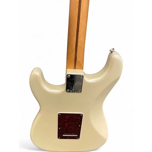 Used Fender Player Plus Stratocaster Pearl White Solid Body Electric Guitar