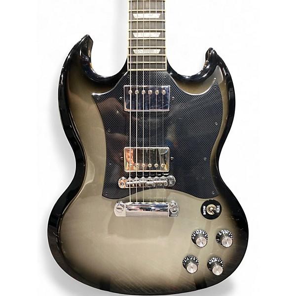 Used 2008 Gibson SG Robot Black Solid Body Electric Guitar