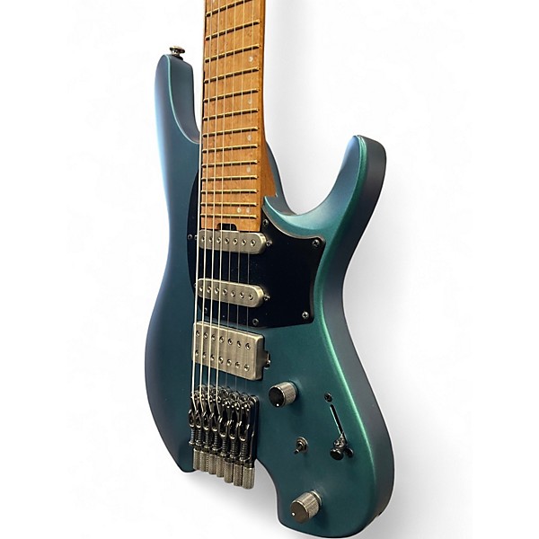 Used Ibanez Q547 Blue Solid Body Electric Guitar