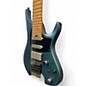 Used Ibanez Q547 Blue Solid Body Electric Guitar