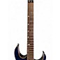 Used Ibanez RG1070PBZ Cerulean Blue Solid Body Electric Guitar