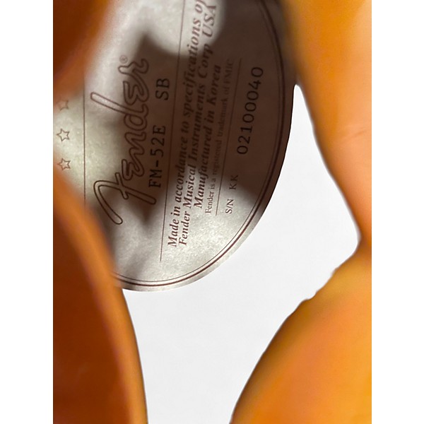 Used Fender FM52E sunburst Mandolin