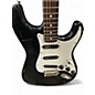Used Squier E Series Stratocaster black Solid Body Electric Guitar