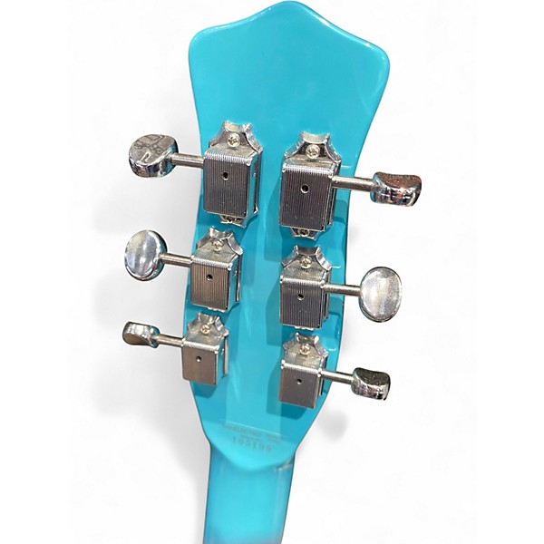 Used Danelectro '59M NOS+ Baby Blue Solid Body Electric Guitar