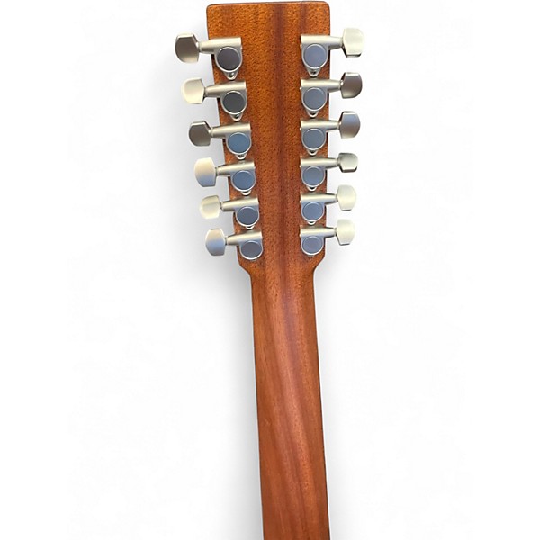 Used Martin dx2e natural 12 String Acoustic Electric Guitar