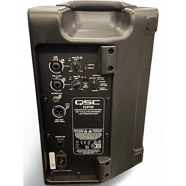 Used QSC CP8 Powered Speaker
