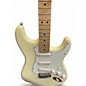 Used Squier Standard Stratocaster White Solid Body Electric Guitar