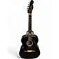 Used Fender Avril Lavigne Newporter Black Acoustic Electric Guitar thumbnail