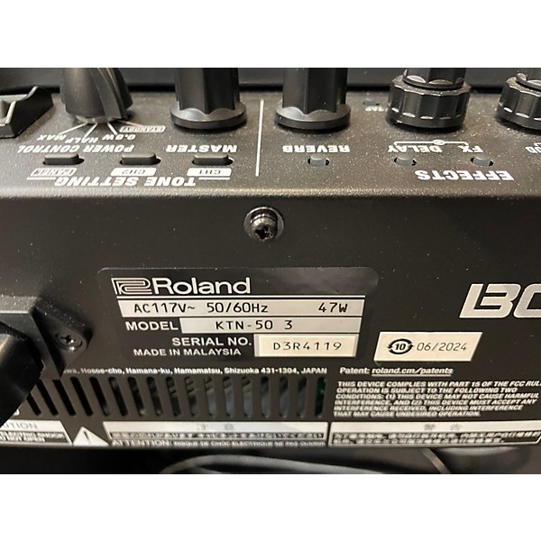 Used BOSS Katana KTN50 MKIII Guitar Combo Amp