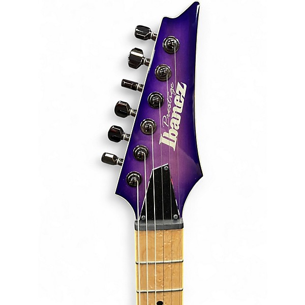 Used Ibanez RG652AHMFX Royal Plum Burst Solid Body Electric Guitar