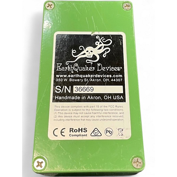 Used EarthQuaker Devices Plumes Small Signal Shredder Overdrive Effect Pedal