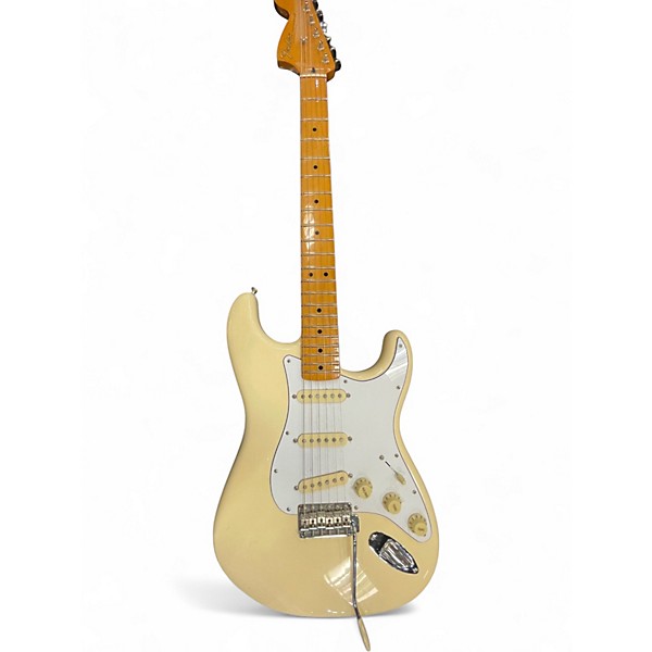 Used Fender JIMMY HENDRIX STRATOCASTER Olympic White Solid Body Electric Guitar