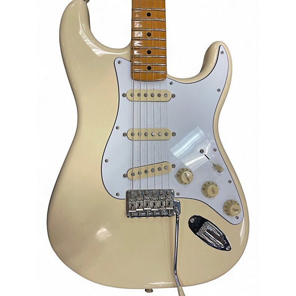 Used Fender JIMMY HENDRIX STRATOCASTER Olympic White Solid Body Electric Guitar