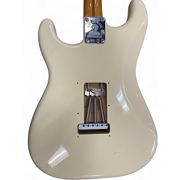 Used Fender JIMMY HENDRIX STRATOCASTER Olympic White Solid Body Electric Guitar