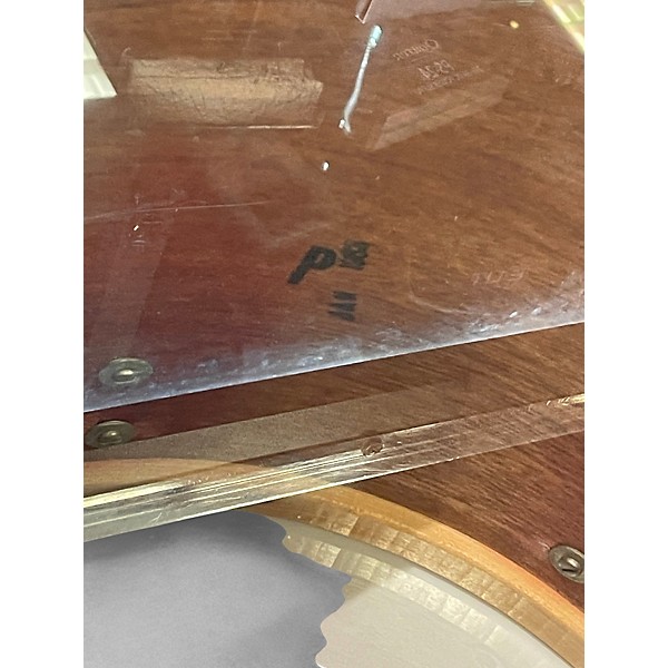 Used Slingerland 3 Piece Mid-60s Shell Pack Blue Sparkle Drum Kit