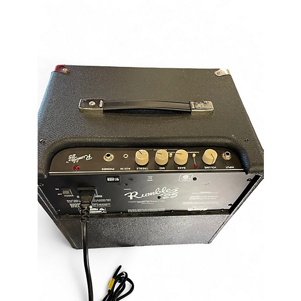 Used Fender Rumble 25 25W 1x8 Bass Combo Amp