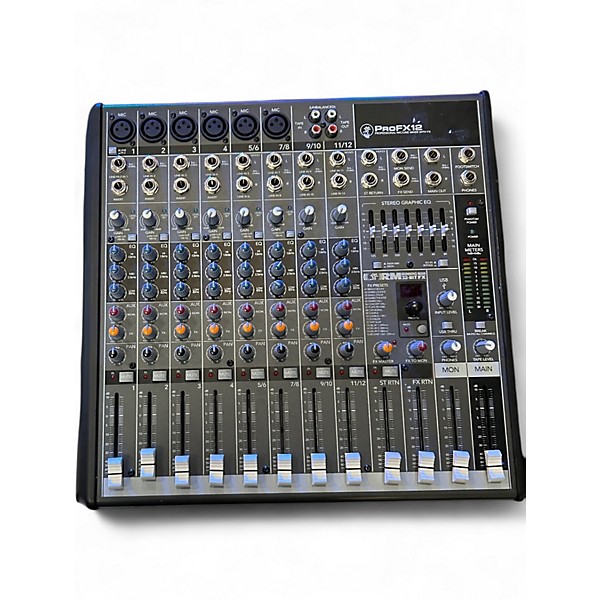 Used Mackie PROFX12 Unpowered Mixer
