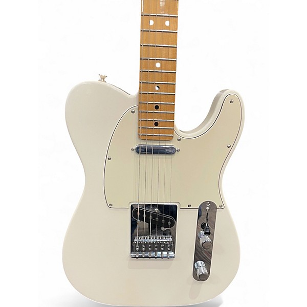 Used Fender Standard Telecaster Alpine White Solid Body Electric Guitar