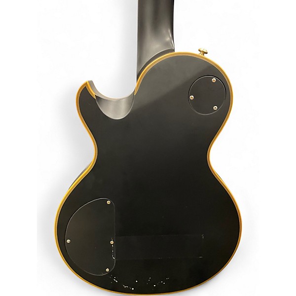 Used Schecter Guitar Research Solo-II Custom Satin Aged Black Solid Body Electric Guitar