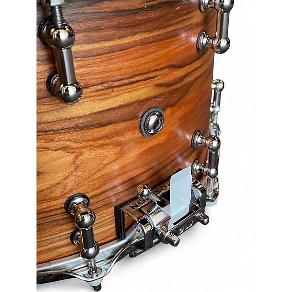 Used Parton Drumworks 14X8 USA Custom Natural Rosewood Drum