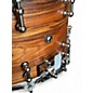 Used Parton Drumworks 14X8 USA Custom Natural Rosewood Drum
