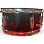 Used Gretsch Drums 12X6 Blackhawk Snare Black Drum