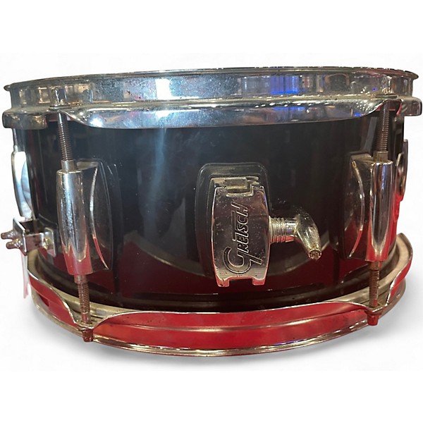 Used Gretsch Drums 12X6 Blackhawk Snare Black Drum