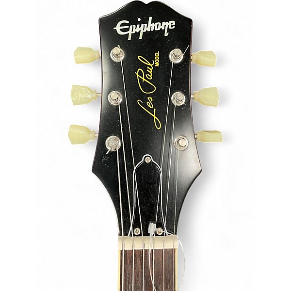 Used Epiphone Limited Edition Les Paul 2 Color Sunburst Solid Body Electric Guitar