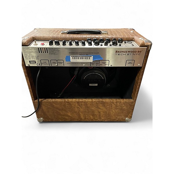 Used Tech 21 Bronzewood 60 Acoustic Guitar Combo Amp