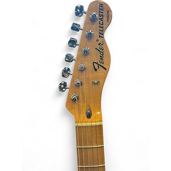 Used Fender Thinline telecaster Tobacco Burst Hollow Body Electric Guitar