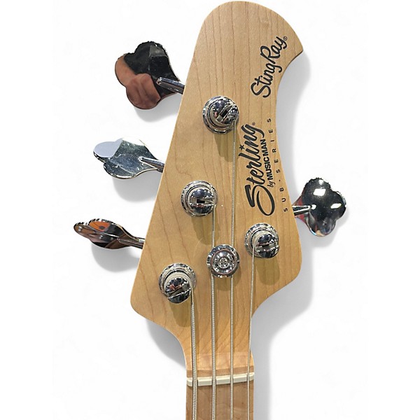 Used Sterling by Music Man S.U.B. RAY4 Seafoam Green Electric Bass Guitar