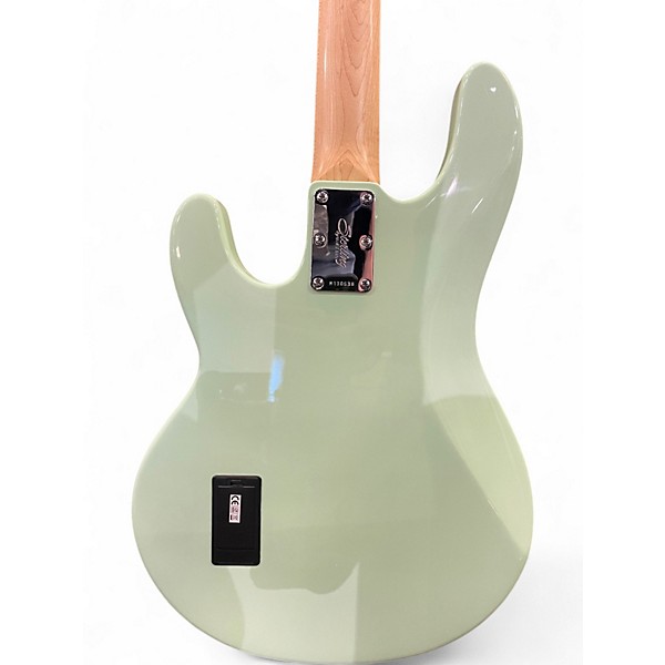 Used Sterling by Music Man S.U.B. RAY4 Seafoam Green Electric Bass Guitar