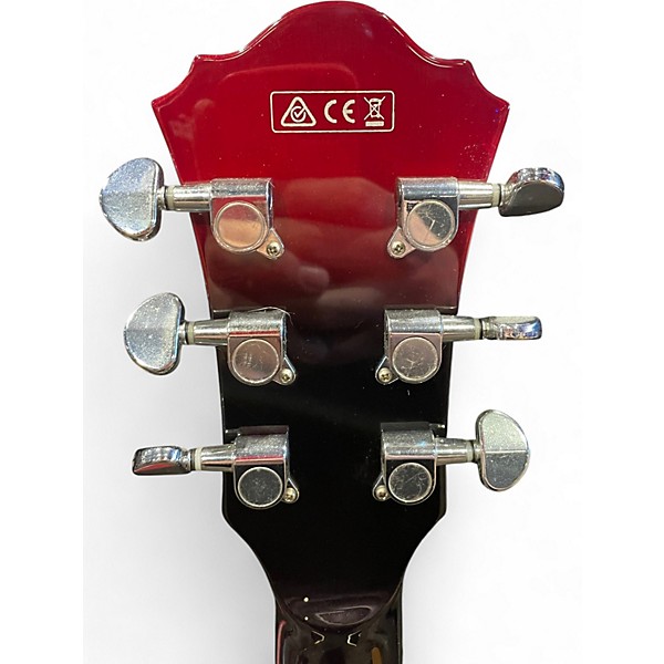 Used Ibanez AF75 red burst Hollow Body Electric Guitar