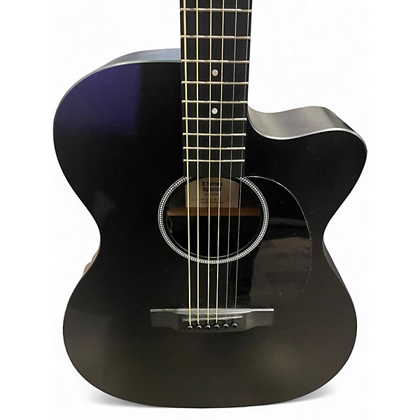 Used Martin MODDED X SERIES SPECIAL TONEWOODAMP 2 Black Acoustic Electric Guitar