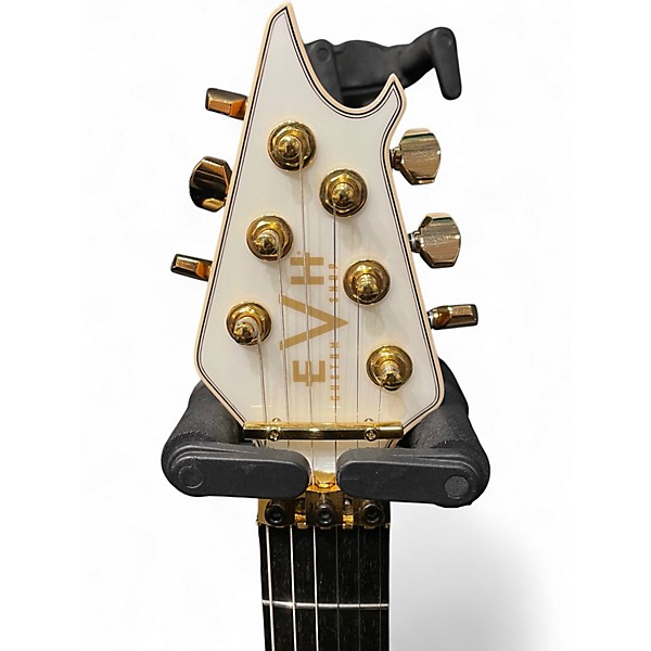 Used 2025 EVH Custom Shop Wolfgang Custom Snow White Pearl Solid Body Electric Guitar