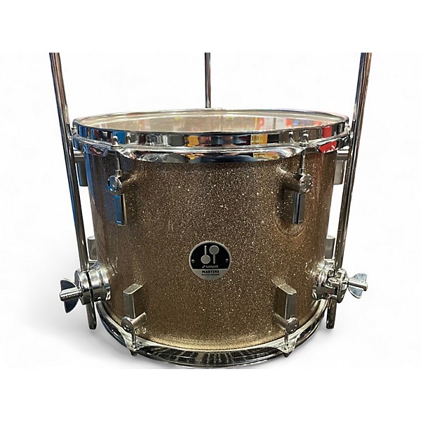 Used SONOR 4 Piece AQ2 Martini Champagne Sparkle Drum Kit