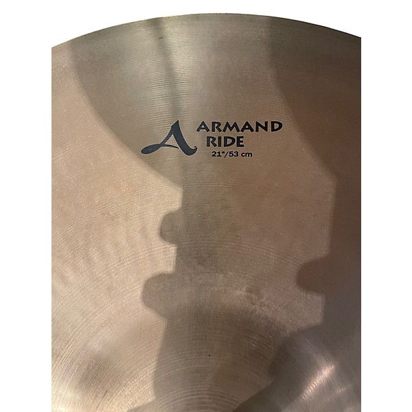Used Zildjian 21in Armand Series Ride Cymbal