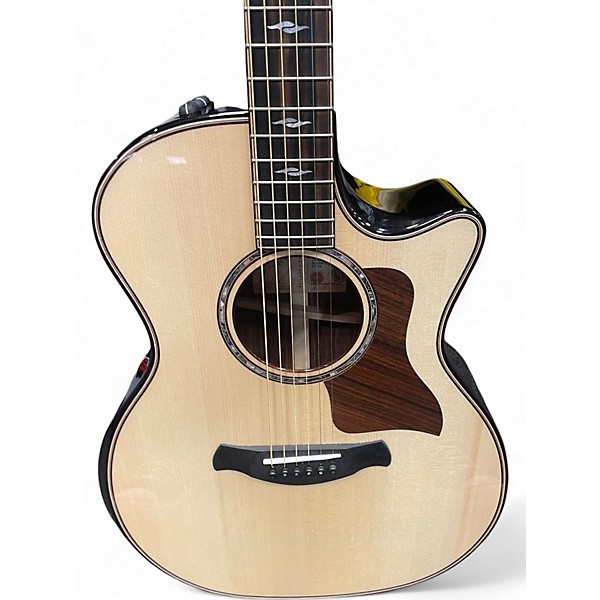 Used Taylor 814ce builders edition Natural Acoustic Electric Guitar