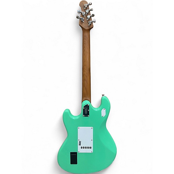 Used Sterling by Music Man StingRay Seafoam Green Solid Body Electric Guitar