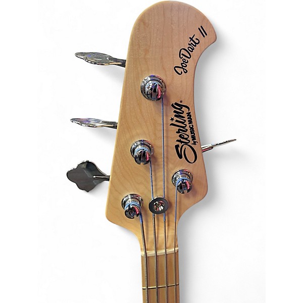 Used Sterling by Music Man Joe Dart II Black Electric Bass Guitar