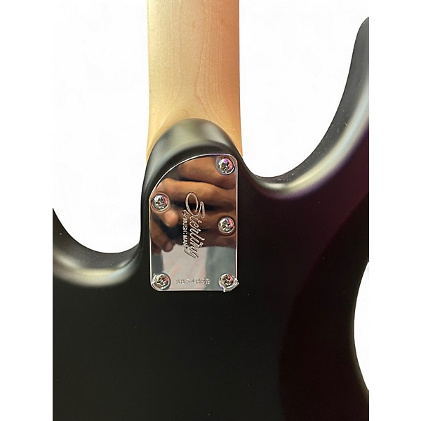 Used Sterling by Music Man Joe Dart II Black Electric Bass Guitar